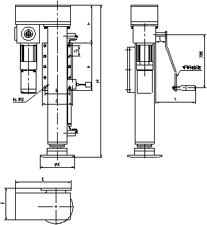 電動支腿